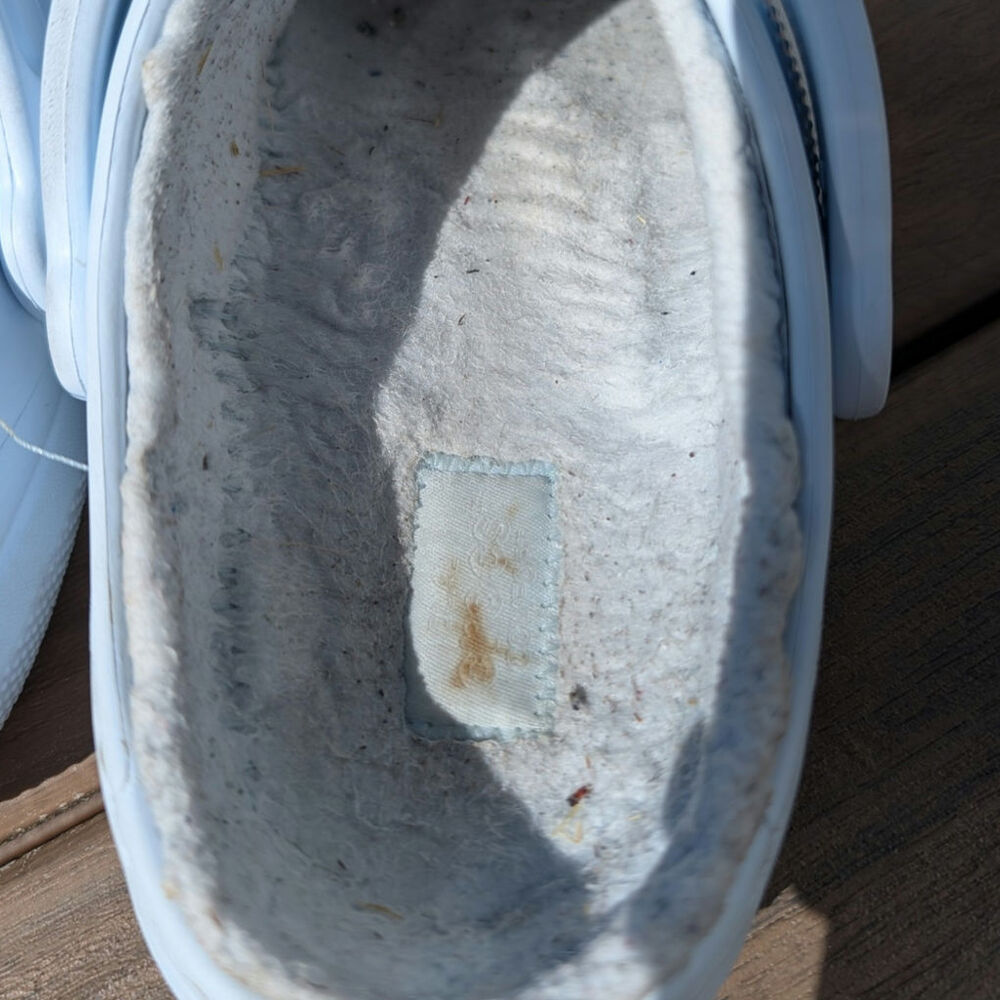 CROCS CLASSIC LINED CLOG Blue W7 - Picture 3 of 7